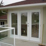 Picture of patio doors installation by Arbor Renovations