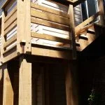 Exterior Stairs and landing.